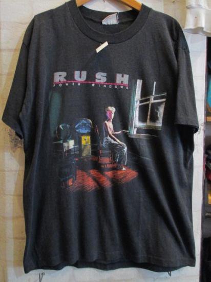 RUSH （ラッシュ） POWER WINDOWS TOUR 85/86 Tシャツ - 高円寺 古着屋 ...