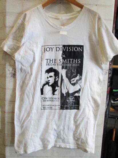 JOY DIVISION （ジョイ・ディヴィジョン） ＆ THE SMITHS （ザ・スミス） Tシャツ - 高円寺 古着屋 MAD SECTION  (マッドセクション)