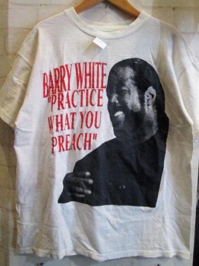 BARRY WHITE （バリー・ホワイト） THE ICON TOUR Tシャツ - 高円寺