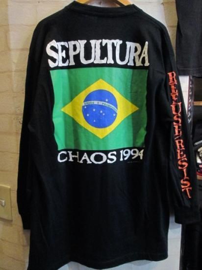 SEPULTURA(セパルトゥラ) ロングスリーブ Tシャツ - 高円寺 SEPULTURA(セパルトゥラ) ロングスリーブ Tシャツ - 高円寺