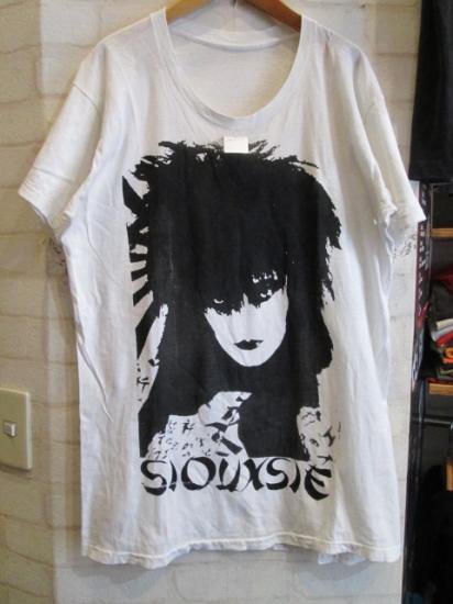 Siouxsie & the Banshees (スージー・アンド・ザ・バンシーズ)　Tシャツ - 高円寺 古着屋 MAD SECTION  (マッドセクション)