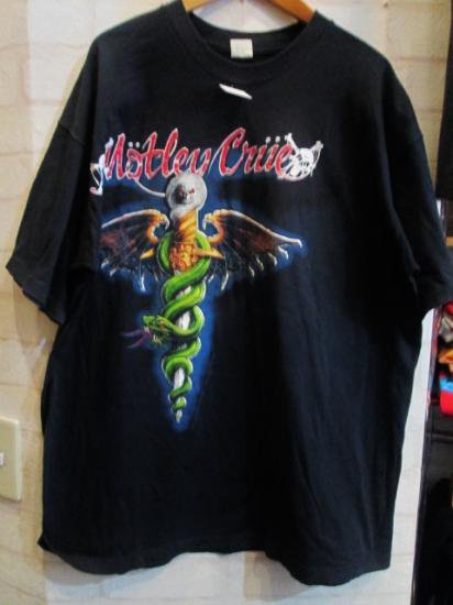 MOTLEY CRUE (モトリー・クルー) Tシャツ ”イレギュラープリント