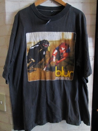 未使用】blur PARKLIFE TOUR Tシャツ(バックプリントあり)身幅67cm