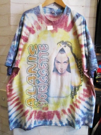 ALANIS MORISSETTE (アラニス・モリセット)　SUMMER TOUR 1996 タイダイ染めTシャツ - 高円寺 古着屋 MAD  SECTION (マッドセクション)