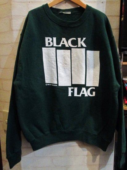 BLACK FLAG (ブラック・フラッグ) クルーネック スウェット - 高円寺 古着屋 MAD SECTION (マッドセクション)