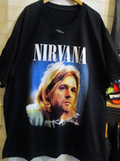 NIRVANA (ニルバーナ) Kurt Cobain Tシャツ - 高円寺 古着屋 MAD