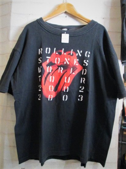 ローリング ストーンズ 2002/03 ツアーTシャツ 希少 Rolling Stones - 記念品、思い出の品