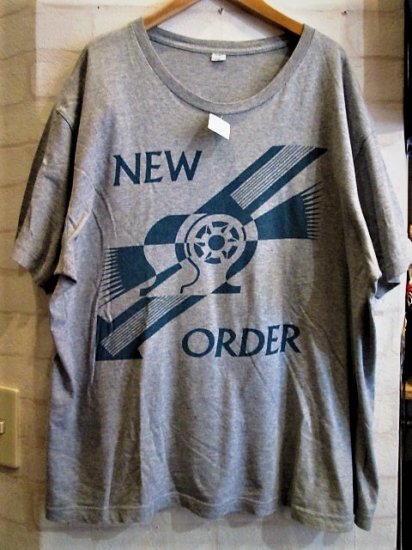 NEW ORDER (ニュー・オーダー) Tシャツ - 高円寺 古着屋 MAD SECTION