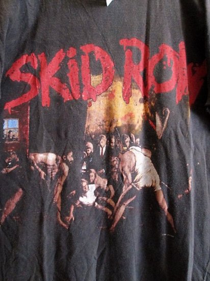 SKID ROW (スキッド・ロウ) Slave To The Grind TOUR 1991 Ｔシャツ - 高円寺 古着屋 MAD SECTION  (マッドセクション)