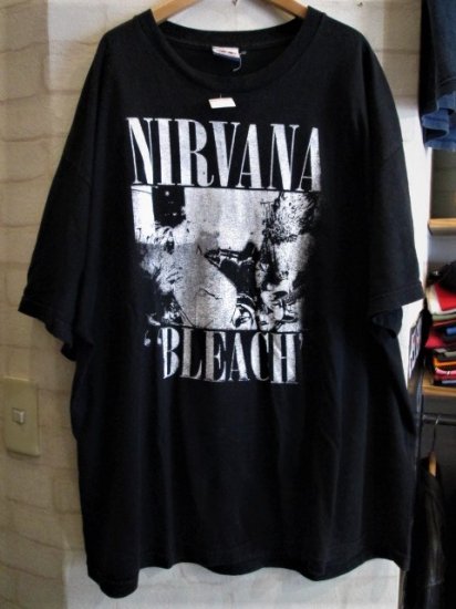NIRVANA (ニルヴァーナ) BLEACH Tシャツ - 高円寺 古着屋 MAD SECTION ...