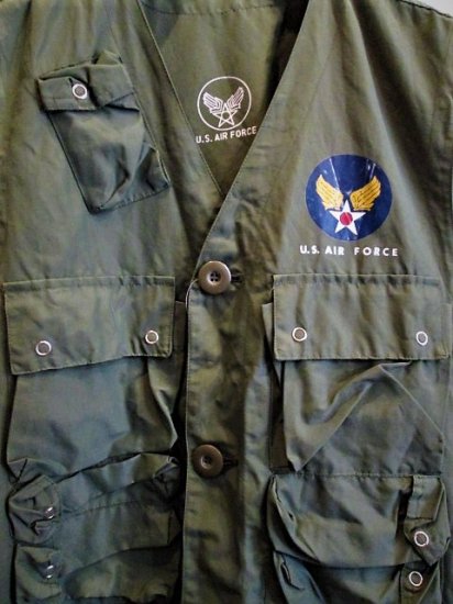 U.S.AIR FORCE ミリタリーベスト - 高円寺 古着屋 MAD SECTION (マッド