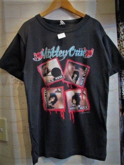 Mötley Crüe (モトリー・クルー) Tシャツ - 高円寺 古着屋 MAD SECTION