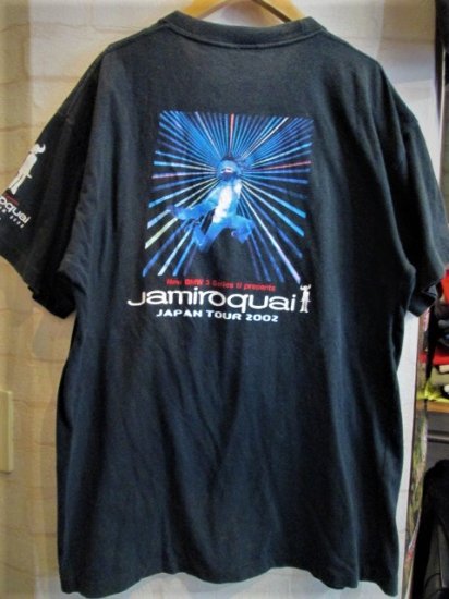Jamiroquai (ジャミロクワイ) JAPAN TOUR 2002 Tシャツ - 高円寺 古着 