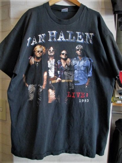 VAN HALEN (ヴァン・ヘイレン) 1993 WORLD TOUR Tシャツ - 高円寺 古着