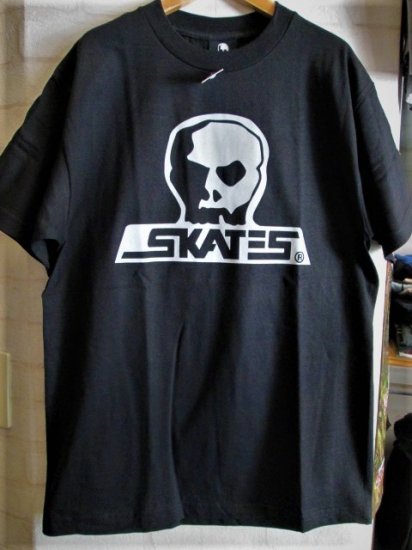 SKULL SKATES (スカルスケーツ)　限定カラー LOGO Tシャツ　BLACK x GRAY - 高円寺 古着屋 MAD SECTION  (マッドセクション)