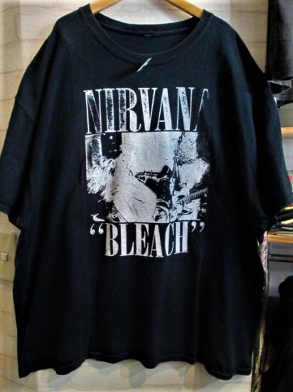 NIRVANA (ニルヴァーナ) BLEACH Tシャツ - 高円寺 古着屋 MAD SECTION 
