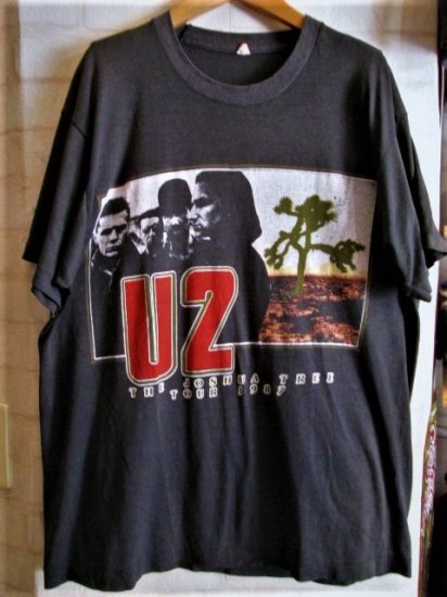 U2 (ユーツー) THE JOSHUA TREE TOUR 1987 Tシャツ - 高円寺 古着屋
