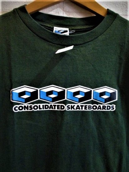 CONSOLIDATED SKATEBOARDS (コンソリデーテッド・スケートボード) T