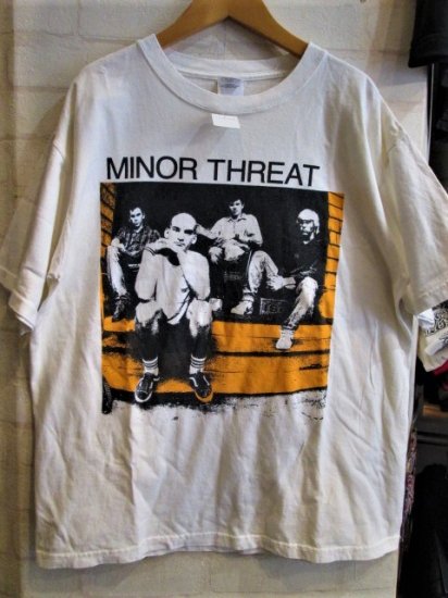 Minor threat tシャツ　マイナースレット