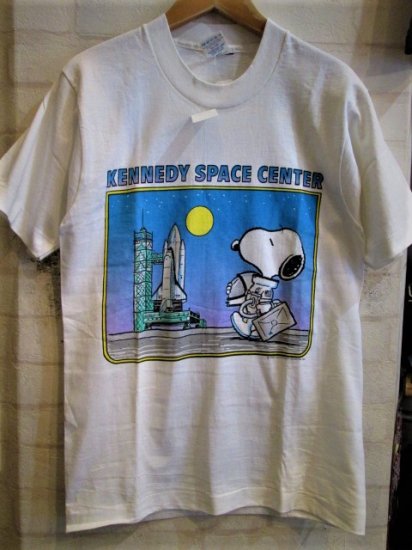 KENNEDY SPACE CENTER (ケネディ宇宙センター)　SNOOPY Tシャツ - 高円寺 古着屋 MAD SECTION  (マッドセクション)