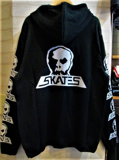 SKULL SKATES (スカルスケーツ)　ロゴ ニット フード付き スキーセーター - 高円寺 古着屋 MAD SECTION (マッドセクション)