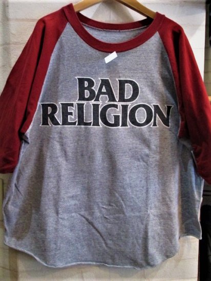 BAD RELIGION (バッド・レリジョン) ラグラン3/4スリーブ Tシャツ