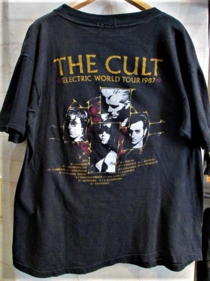 THE CULT (ザ・カルト)　ELECTRIC WORLD TOUR 1987 Tシャツ - 高円寺 古着屋 MAD SECTION  (マッドセクション)