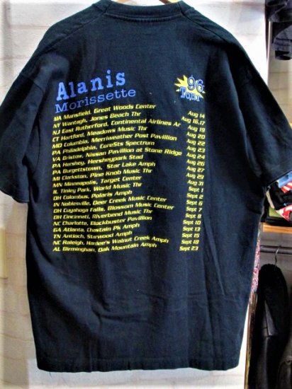 Alanis Morissette (アラニス・モリセット)　96 TOUR Tシャツ - 高円寺 古着屋 MAD SECTION (マッドセクション)