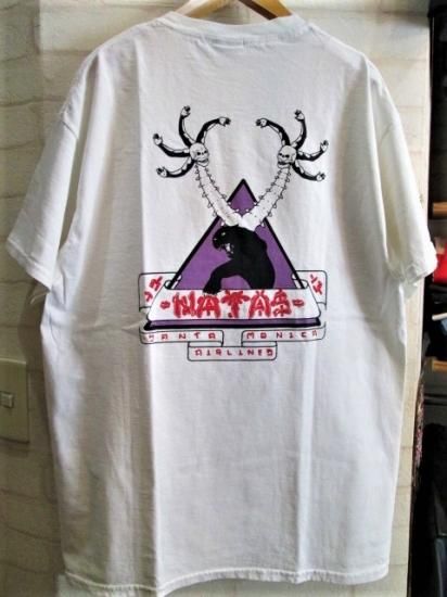 SANTA MONICA AIRLINES (サンタモニカエアライン) NATAS Tシャツ - 高円寺 古着屋 MAD SECTION  (マッドセクション)