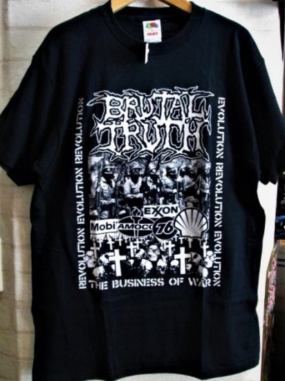 BRUTAL TRUTH (ブルータル・トゥルース) THE BUSINESS OF WAR Tシャツ 