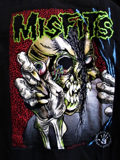 The Misfits (ザ・ミスフィッツ) PUSHEAD Design Tシャツ - 高円寺