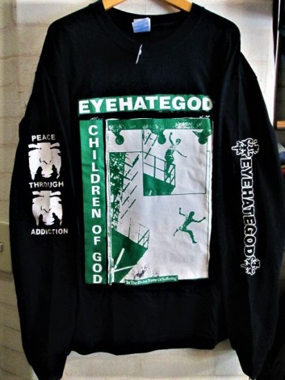 EYEHATEGOD (アイヘイトゴッド) ロングスリーブTシャツ - 高円寺 古着