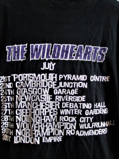 THE WILDHERTS (ワイルドハーツ) TOUR Tシャツ - 高円寺 古着屋 MAD