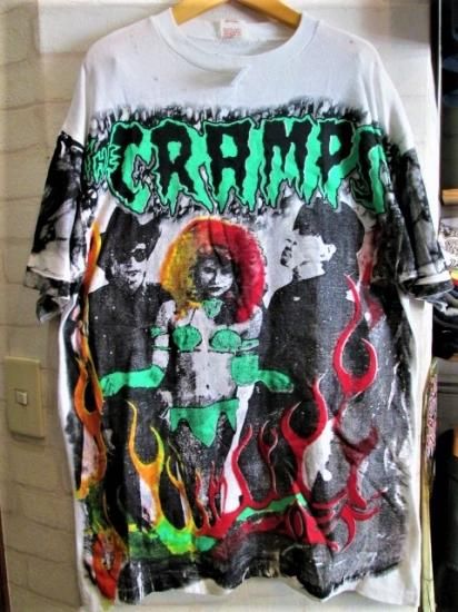 THE CRAMPS (ザ・クランプス) パキスタンコットン Tシャツ