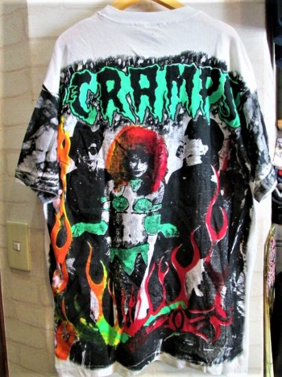 THE CRAMPS (ザ・クランプス) パキスタンコットン Tシャツ