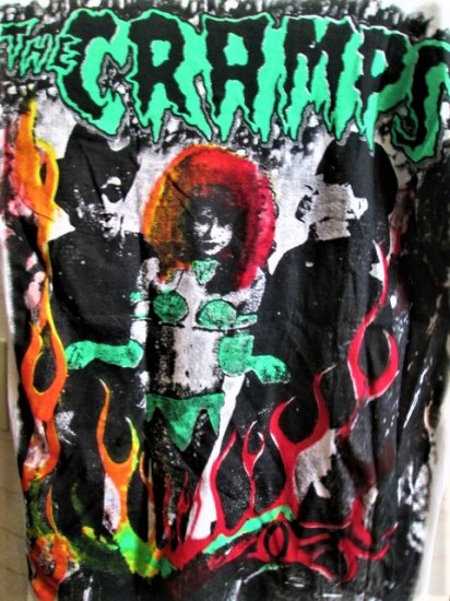 THE CRAMPS (ザ・クランプス) パキスタンコットン Tシャツ