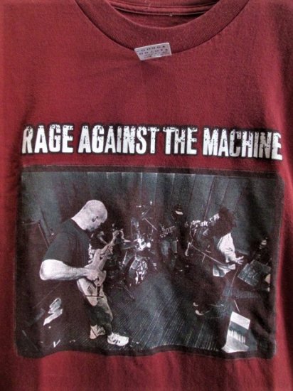 RAGE AGAINST THE MACHINE (レイジ・アゲインスト・ザ・マシーン) Tシャツ