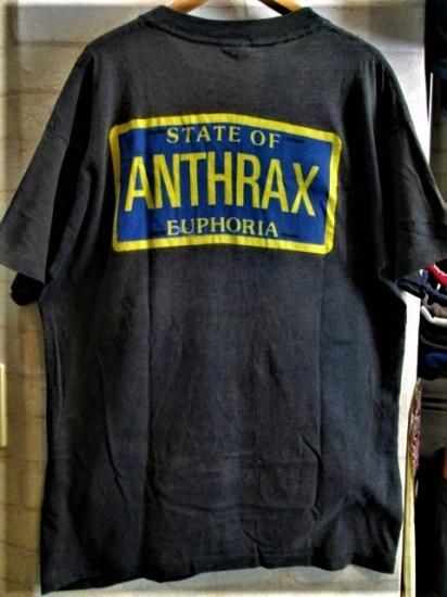 ANTHRAX (アンスラックス) Tシャツ