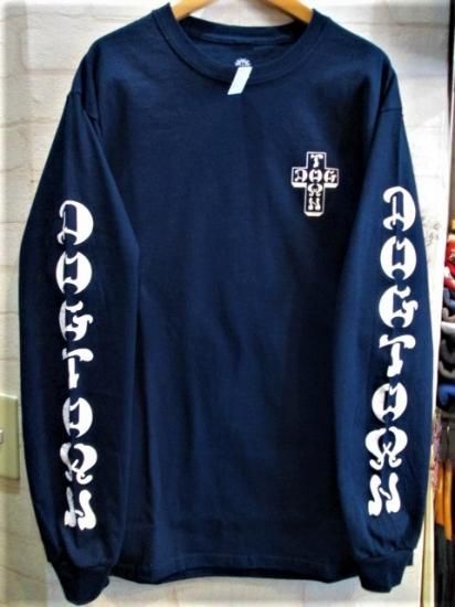 DOGTOWN (ドッグタウン) CROSS SLEEVE LONG SLEEVE T-SHIRT