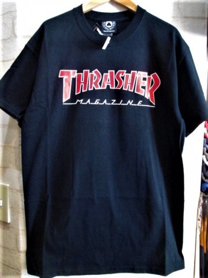 THRASHER (スラッシャー) OUT LINED LOGO Tシャツ