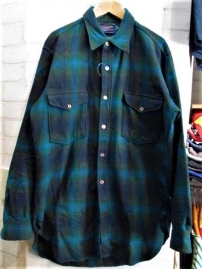 PENDLETON (ペンドルトン) 60年代 シャドーチェック ウールシャツ