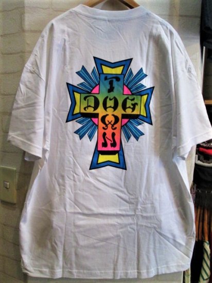 袖口16cm80~90s  DOGTOWN t-shirt