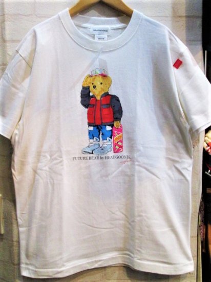 HEADGOONIE (ヘッドグーニ―)　FUTURE BEAR T-SHIRTS