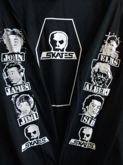 SKULL SKATES (スカルスケーツ) DEAD GUYS 1980s ロングスリーブTシャツ