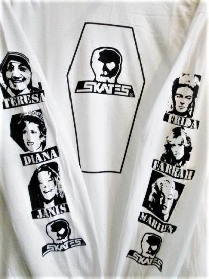 SKULL SKATES (スカルスケーツ) DEAD GALS ロングスリーブTシャツ SKULL SKATES (スカルスケーツ) DEAD GALS ロングスリーブTシャツ