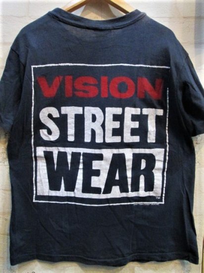 VISION STREET WEAR (ヴィジョン・ストリート・ウエア) Tシャツ 80年代 