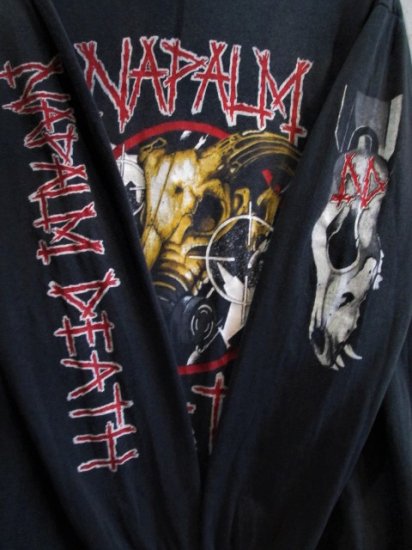 Napalm Death ナパームデス 1991 ビンテージ バンド Tシャツ