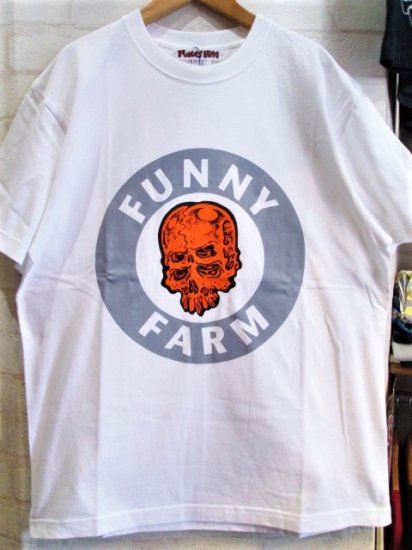 Funny Farm (ファニーファーム) CIRCLE SKULL Tシャツ