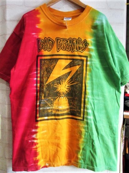 BAD BRAINS (バッドブレインズ)　タイダイ染めTシャツ