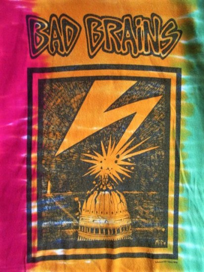 BAD BRAINS (バッドブレインズ)　タイダイ染めTシャツ